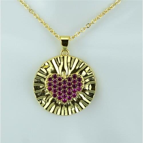 2021 European and American new diamond necklace pendant personality trendy female factory directsale style optional