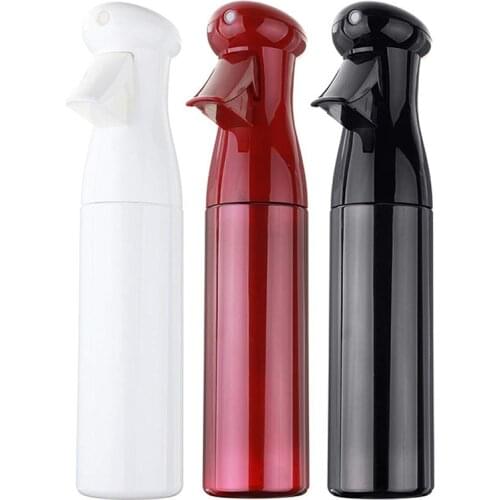 300ML Salon Barber High Pressure Continuous Fine Mist Automatic Spray Bottle Beauty Hairdressing Aprayer Disinfectant Spray Can