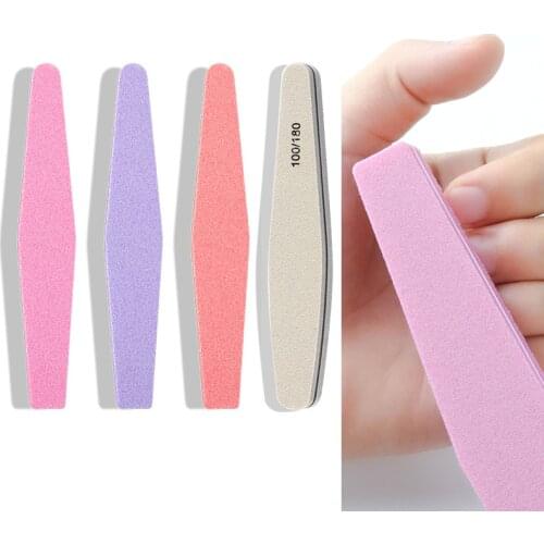Professional Sponge Nail File Nail Buffer GrindingPolishing Sanding Buffing Pedicure Nail Art Tools Manicure Care Tool