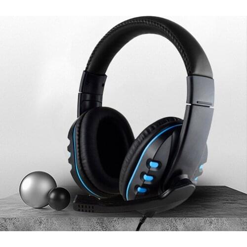 Wired gaming Headphones Gamer Headset Game Earphones with Microphone for PS4 Play Station 4 X Box One PC Bass Stereo PC headset