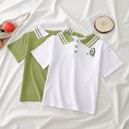 HELIAR Women Polo Shirt Knitted Peter pan Collar Knitted T-shirts Short Sleeve Casual Street Outwear T-shirts Women Tops Tops