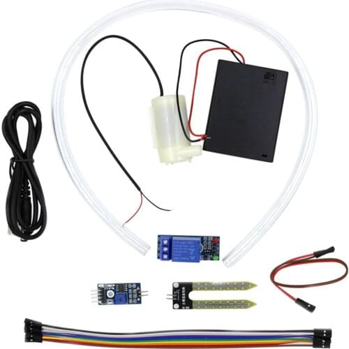 DIY Automatic Irrigation System Autowatering Module Kit Soil Moisture Detection Automatic Plants Watering Tools Irrigation Pumps