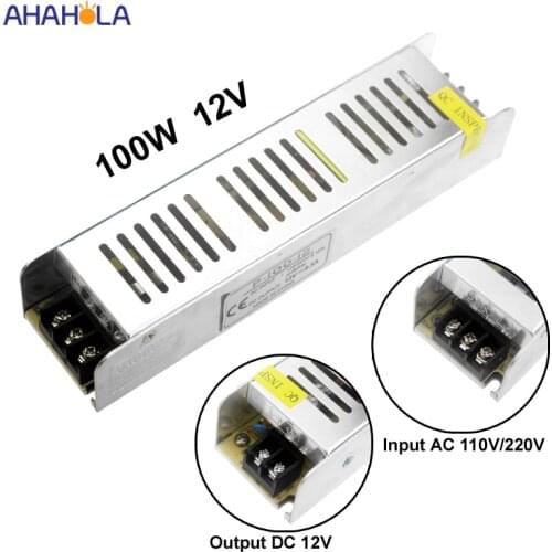 AC 220v to 12v Power Supply Transformer Led Driver 12v 100w Ac Dc Power Supply 12v Dc Power Supply 12 V Volt Alimentation