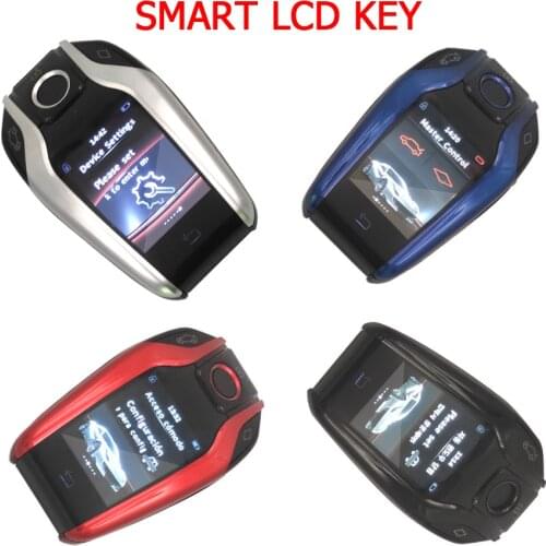 CF500 Modified Universal Smart Remote LCD Screen Car Key For all Car Models Keyless GO Keys English Korean Portugues Spanish