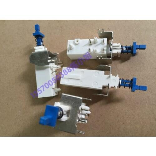 Japan 4 pin power switch 4- 120 -250 push switch Self lock switch 4 foot