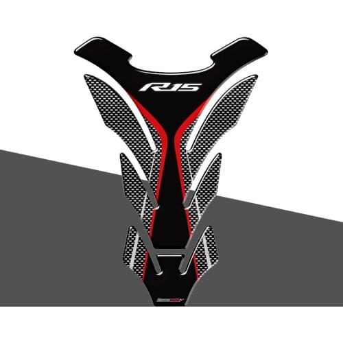 3D Motorcycle Tank Pad Protector Decal Stickers Case for Yamaha R15 YZF-R15 Tank