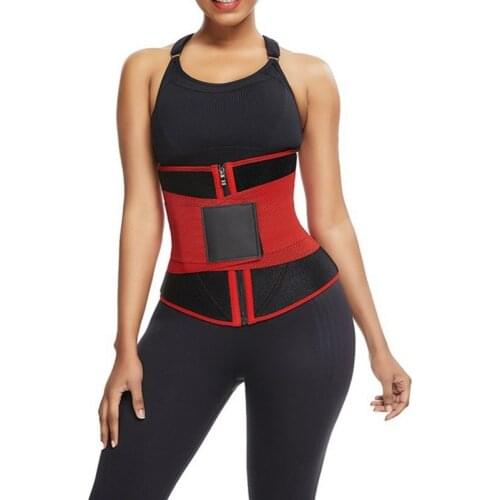 Women Waist Trainer Corset Sweat Belt Weight Loss Cincher Body Shaper Trimmer Workout Fitness Gym Burning Girdle Belt Shapewear