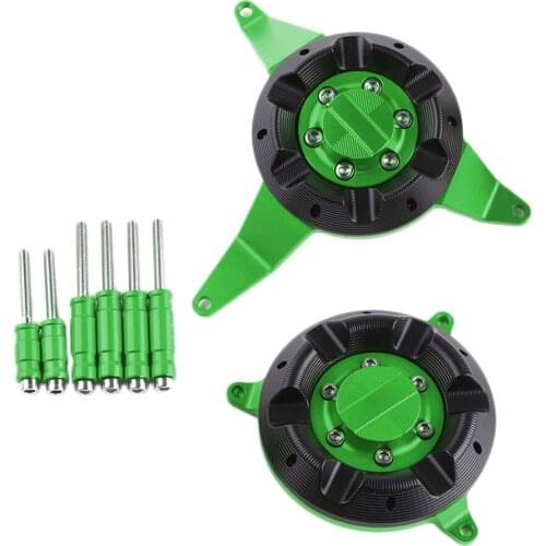 1 Pair Engine Stator Cover - CNC Engine Protective Protector for Kawasaki Z900 2017 (7 Colors)