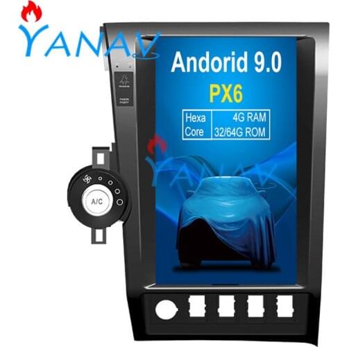 13.6 inch Android car GPS navigation For-TOYOTA Tundra 2007-2011/Sequoia 2007-2018 multimedia player Vertical Radio Player Stere