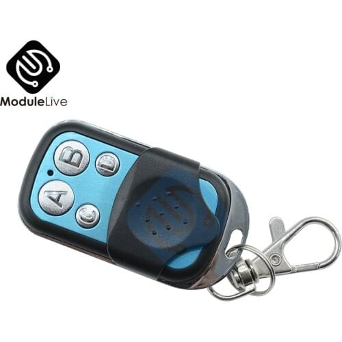 433MHz 4 Channel RF Controller ABCD 4 Buttons RF 4CH Pro Electric Remote Key Fob Control New
