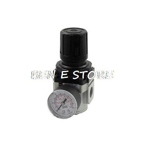 AR3000-03 Air Source Treatment Regulator w 0-1.0MPa Pressure Gauge