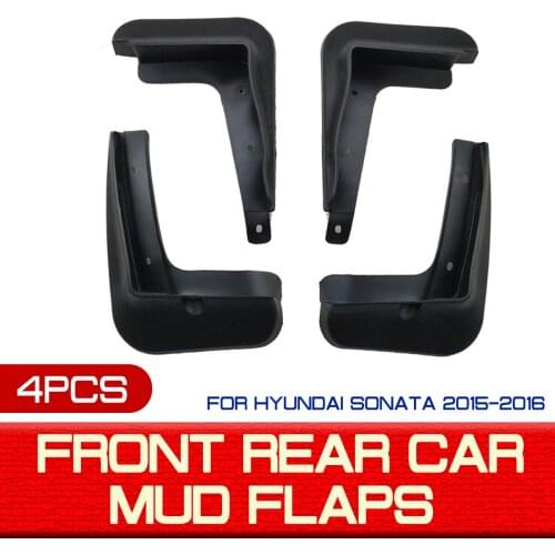 Car Front Rear Car Mudguards Fender for HYUNDAI SONATA 9th 2015 2016 2018 2019 Flares Mud Guard Flap Anti Splash Mudflaps