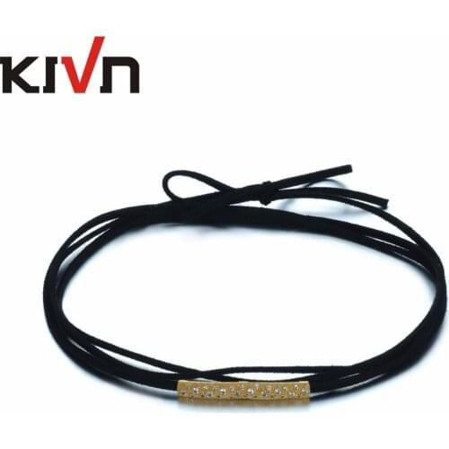 KIVN Fashion Jewelry Black Retro Gothic Punk Choker Collar Necklaces for Women Girls Christmas Birthday Promotion Gifts