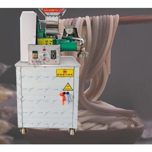 Rice processing equipment Small 380V self-cooking rice noodle machine