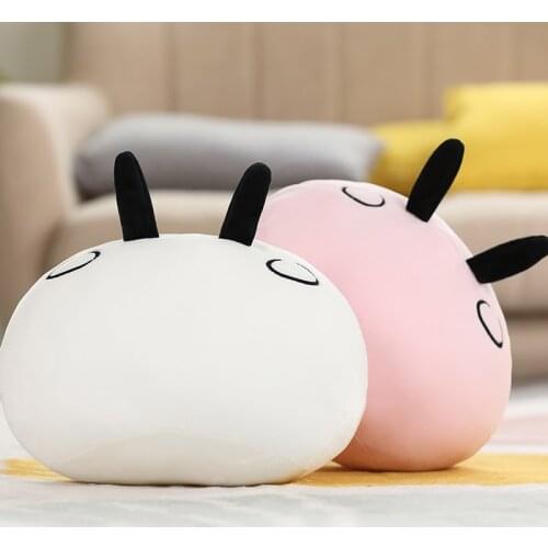 Cartoon Anime Slime Plush Round Toy Super Soft Sleeping Body Pillows Accompany Plushie Dolls Kawaii Stuffed Nap Cushions