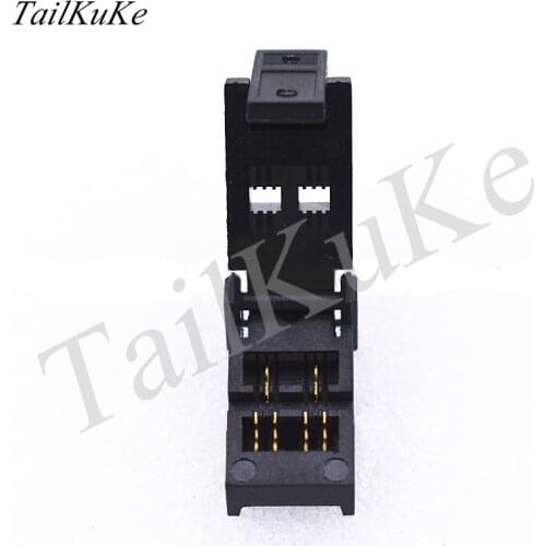 SOT23-3L to DIP3 IC Test and Burn-In Socket With Plate Burning Socket High Temperature Gold Plating 1.4mm