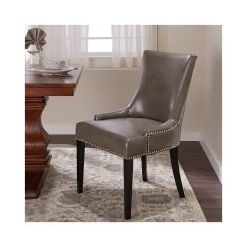 Italian minimalist solid wood dining chair Modern simple light luxury style restaurant creative leisure design dining chair