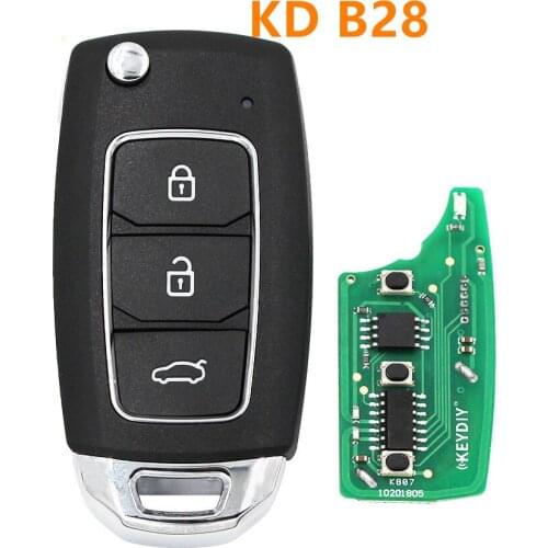 New model universal 3 button remote key KD B28 Remote Control Key for KD300 KD900 URG200 to produce any model remote for keidiy