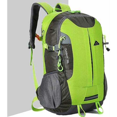Large Capacity Hiking Camping Bag 35L Outdoor Trekking Backpack Travel Pack Waterproof Sport Luggage Rucksack For Male
