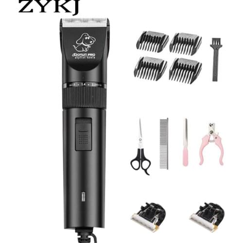 High Power Professional Electric Pet Hair Clipper Grooming Animals Clipper Pets Haircut Shaver for big dog Cat Dog Hair Trimmer