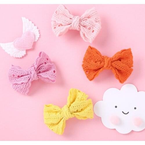1pcs Cute Children Hair Clip For Baby Girls Sweet Ribbon Bow Hairpins Full Cover Candy Color Clips Baby Gifts Hair Accessories