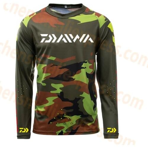 2019 New Brand Dawa Daiwa Fishing Shirts Outdoor Sport Quick Dry Mens Fishing Clothes Plus Size Anti Uv Cycling Fishing Clothing