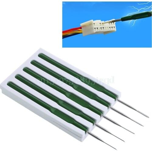 Car Cable Wire Terminal Socket Plug Pin Removal Dismount Tool Kit 5pcs/Set