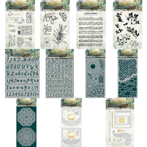 CH 2021 New Arrival Fruit tree Metal Cutting Die or stamp For Scrapbooking Practice Hands-on DIY Album Decor Card Craft