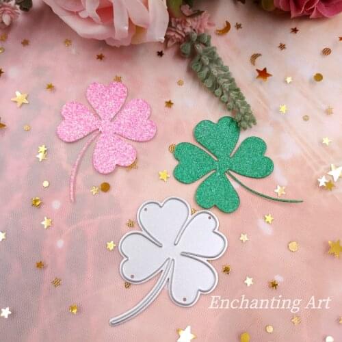 Four Leaf Clover Decoration Metal Cutting Dies Stencils for DIY Scrapbooking/photo album Decorative Embossing DIY Paper Cards