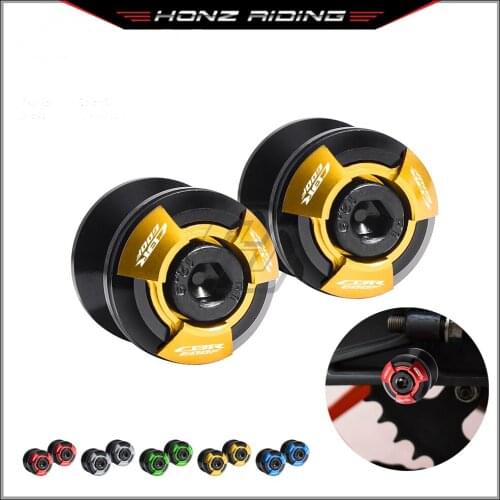 For Honda CBR600F 1995-2013 Motorcycle Accessories Swingarm Spools Slider Stand Screws
