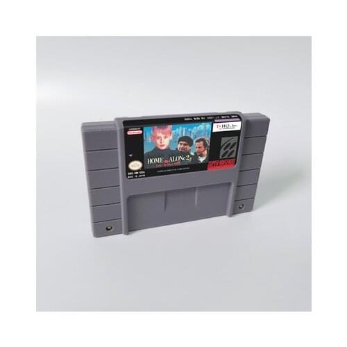 Home Alone 2 Lost in New York - Action Game Card US Version English Language