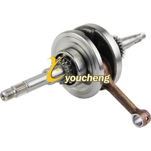 GY6 50cc 80cc Crankshaft with 22 teeth Engine Parts Crank Shaft 139QMB 139QMA Scooter Moped ATV Go Kart Quad QZ-GY65022C