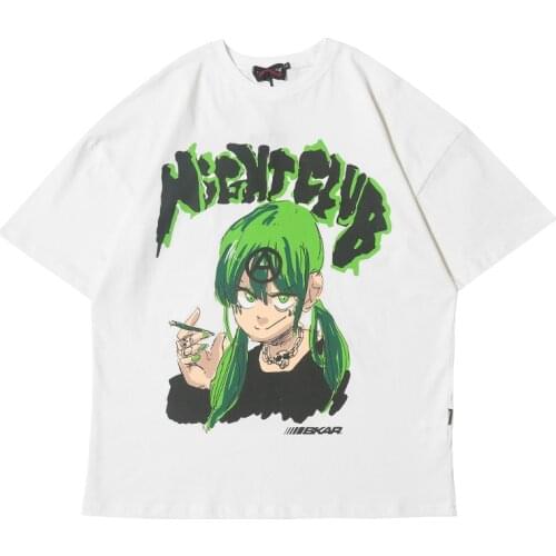 Arrival High Men New Fashion T Shirts Night Club made extreme T-Shirt Hip Hop Skateboard Street Cotton T-Shirts Tee Top #N305