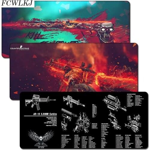 Extra Large Gaming Mouse Pad Gamer Computer Big Speed Mousepad Carpet PC Desk Mat Keyboard Pad Anti-slip Natural Rubber 30x80cm