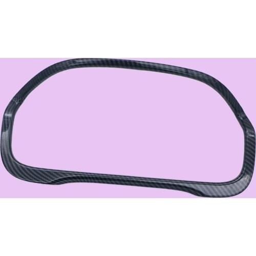 Carbon Fiber Style Dashboard Decoration Cover Trim Fit For Honda CRV 2012 2013 2014 2015 2016 Car Accessories