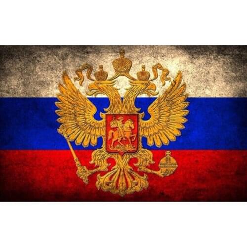 Needlework Crafts Russias National Emblem Diy Diamond Painting 3D Diamond Embroidery Cross Stitch Crystal Square Diamond Mosaic