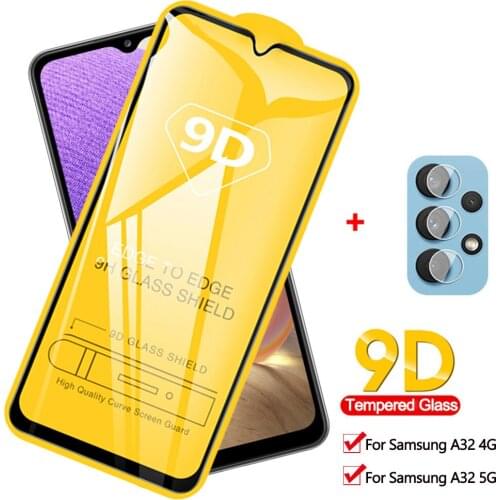 For Samsung A32 Glass, Samsung A32 4G/5G Screen Protector for Samsung Galaxy A 32 Tempered Glass Samsung-A32 Protective Glass Film Samsung A 32 Galaxy a32 Screen Protectors Samsung A32 Glass