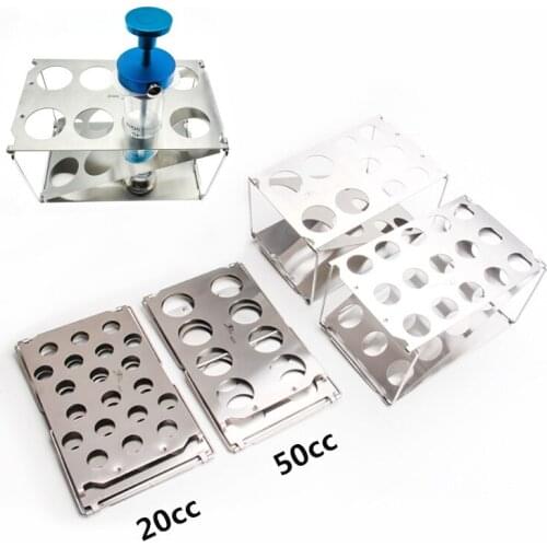 Foldable Autoclavable Syringe Racks Display Racks 10CC 20cc and 50cc
