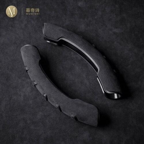 Alcantara Car Interior steering wheel booster cover Steering wheel booster accessories modification Anti-slip assist car supplie