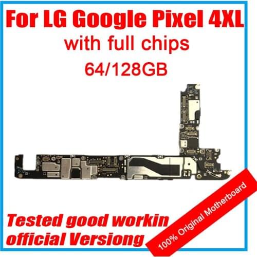 For LG Google pixel 4 XL 100% Original Full Working Unlocked Motherboard Mainboard Logic Board