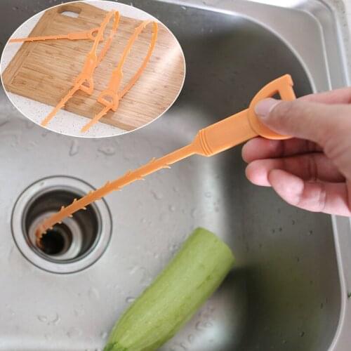 25 Inch Spring Pipe Dredging Tools, Drain Snake, Drain Cleaner Sticks Clog Remover Cleaning Tools Household For Kitchen Sink