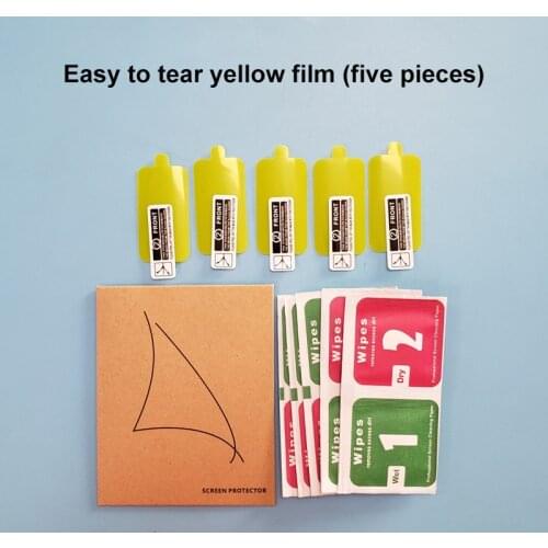 3/5pcs For Huawei Bracelet 6 Film Nano Explosion-proof TPU Soft Film HD Hydrogel Film For Glory Bracelet 6 Protective Film Tools