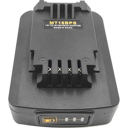 Battery Adapter for Makita 18V Lithium Battery Converted to PORTER CABLE Stanley 18V 20V Battery Converter