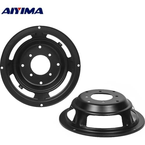 AIYIMA 2Pcs Iron Bracket 3 4 5 6.5 Inch Audio Speaker Basin Stand Bracket DIY Speaker Accessories Kits Repair Parts