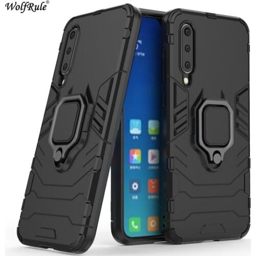 For Xiaomi Mi 9 SE Phone Case TPU Hard PC For Xiaomi Mi9 SE Case Ring Holder Stand Magnetic Armor Case For Xiaomi Mi 9 SE Fundas