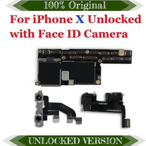 Clean iCloud Unlocked Original Logic Board Full Working for iPhone XS MAX Motherboard 4G Lte GSM Network