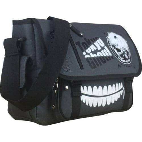 COYOUNG Japanese Anime Tokyo Ghoul Cosplay Messenger Bag School Students Shoulder Ken Kaneki Oxford Travel Mens Satchel Gift