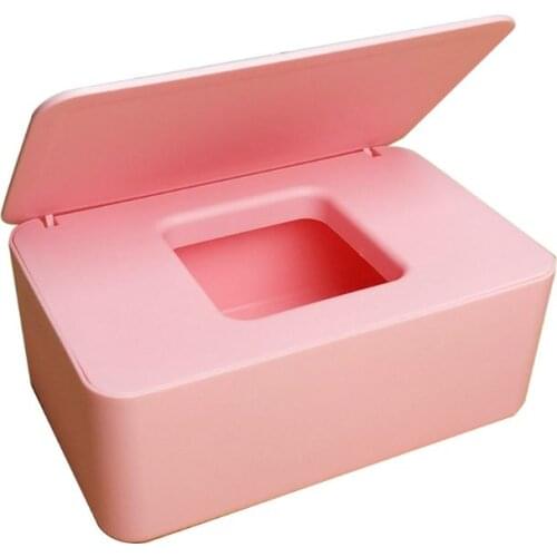 Wet Wipes Dispenser Holder with Lid for Home Office Store Dustproof Storage Box Superior Quality