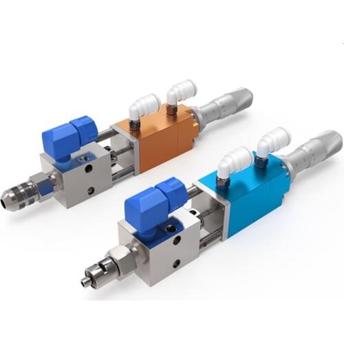 BF-21B thimble type dispensing valve micrometer filling valve pressure barrel dispensing equipment dispensing machine nozzle