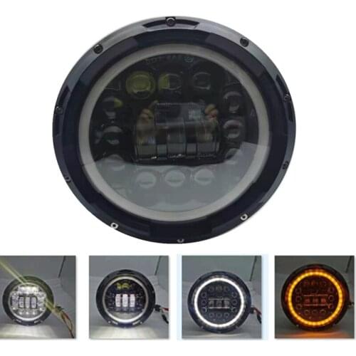 E9 Remark DOT SA E 7 inch Motorcycle LED Headlight High Low Beam Modified Lamp Projector Headlamp